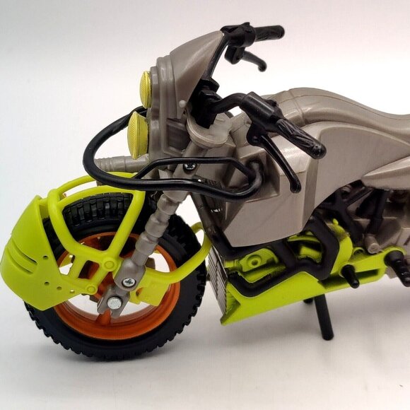 Motorcycle Gray MMX Bike 2013 Teenage Mutant Ninja Turtles Viacom Rare - Picture 3 of 8